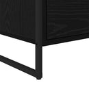 Sideskab Sort eg 79 x 36 x 75 cm Konstrueret træ
