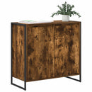 Sideskab Røget Eg 79 x 36 x 75 cm Konstrueret træ