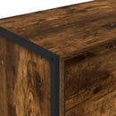 Sideskab Røget Eg 96,5 x 30 x 75 cm Konstrueret træ