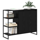 Sideskab Sort eg 96.5 x 30 x 75 cm Konstrueret træ