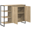 Sideskab Sonoma 96.5 x 30 x 75 cm Konstrueret træ
