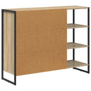 Sideskab Sonoma 96.5 x 30 x 75 cm Konstrueret træ