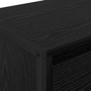 TV-skab 100 x 36 x 49,5 cm Sort eg Konstrueret træ