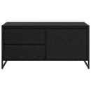 TV-skab 100 x 36 x 49,5 cm Sort eg Konstrueret træ