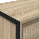 TV-skab 100 x 36 x 49,5 cm Sonoma-eg Konstrueret træ