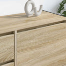 TV-skab 100 x 36 x 49,5 cm Sonoma-eg Konstrueret træ