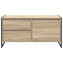 TV-skab 100 x 36 x 49,5 cm Sonoma-eg Konstrueret træ