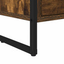 TV-skab 100 x 36 x 49,5 cm Røget eg Konstrueret træ