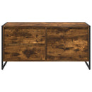 TV-skab 100 x 36 x 49,5 cm Røget eg Konstrueret træ