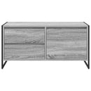 TV-skab 100 x 36 x 49,5 cm Grå Sonoma Konstrueret træ