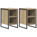 Sengebord 2 pcs Sonoma 39,5 x 30 x 50 cm Konstrueret træ