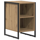 Sengebord 2 stk. Artisan-eg 39,5 x 30 x 50 cm Konstrueret træ