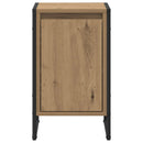 Sengebord 2 pcs Artisan eg 39,5 x 30 x 50 cm Konstrueret træ