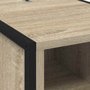 Sengebord 2 pcs Sonoma 39,5 x 30 x 50 cm Konstrueret træ