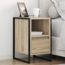 Sengebord 2 pcs Sonoma 39,5 x 30 x 50 cm Konstrueret træ