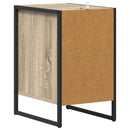 Sengebord 2 pcs Sonoma 39,5 x 30 x 50 cm Konstrueret træ