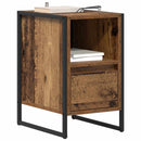 Sengebord 2 pcs Gammelt træ 39,5 x 30 x 50 cm Konstrueret træ