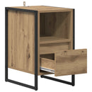 Sengebord Artisan eg 39,5 x 30 x 50 cm Konstrueret træ