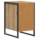 Sengebord 2 pcs Artisan eg 39,5 x 30 x 50 cm Konstrueret træ