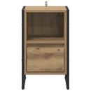 Sengebord 2 pcs Artisan eg 39,5 x 30 x 50 cm Konstrueret træ