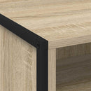 Sengebord med skuffe Sonoma 50 x 39,5 x 50 cm Konstrueret træ