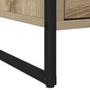 Sengebord med skuffe Sonoma 50 x 39,5 x 50 cm Konstrueret træ