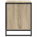 Sengebord 2 pcs Sonoma 50 x 39,5 x 50 cm Konstrueret træ