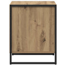Sengebord Artisan eg 50 x 39,5 x 50 cm Konstrueret træ