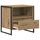 Sengebord 2 pcs Artisan eg 50 x 39,5 x 50 cm Konstrueret træ