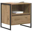 Sengebord 2 pcs Artisan eg 50 x 39,5 x 50 cm Konstrueret træ