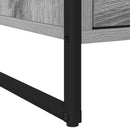Sengebord 2 pcs Grå Sonoma 50 x 39,5 x 50 cm Konstrueret træ