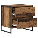 Sengebord Gammelt træ 50 x 39,5 x 50 cm Konstrueret træ