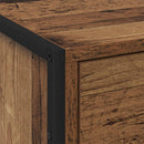 Sengebord 2 pcs Gammelt træ 50 x 39,5 x 50 cm Konstrueret træ