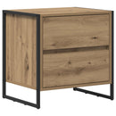 Sengebord Artisan eg 50 x 39,5 x 50 cm Konstrueret træ