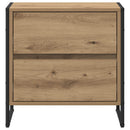 Sengebord 2 pcs Artisan eg 50 x 39,5 x 50 cm Konstrueret træ