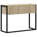 Endebord med opbevaring Sonoma 100 x 36 x 75 cm Konstrueret træ