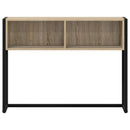 Endebord med opbevaring Sonoma 100 x 36 x 75 cm Konstrueret træ