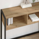 Endebord Artisan eg 100 x 36 x 75 cm Konstrueret træ