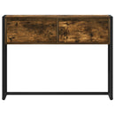 Endebord Røget Eg 100 x 36 x 75 cm Konstrueret træ