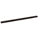 Selvklæbende dørbørstetætninger 2 pcs Brun 100 cm