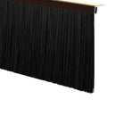 Selvklæbende dørbørstetætninger 2 pcs Brun 100 cm