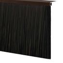 Skruemonterede dørbørste tætninger 12 pcs Brun 100 cm