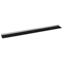 Selvklæbende dørbørstetætninger 2 pcs Sølv 100 cm