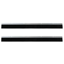 Skruemonterede dørbørste tætninger 2 pcs Sølv 100 cm