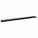 Skruemonterede dørbørste tætninger 12 pcs Sølv 100 cm
