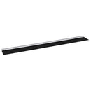 Selvklæbende dørbørstetætninger 2 pcs Hvid 100 cm
