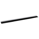 Selvklæbende dørbørstetætninger 12 pcs Hvid 100 cm