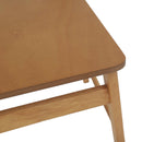 Spisestuestol 2 pcs Naturfarvet 43 x 44,5 x 77 cm