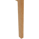 Spisestuestol 2 pcs Naturfarvet Massiv Gummitræ