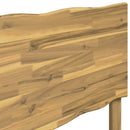 Dobbelt Sengestel med Hovedgærde ROSTOCK Hvid 160 x 200 cm